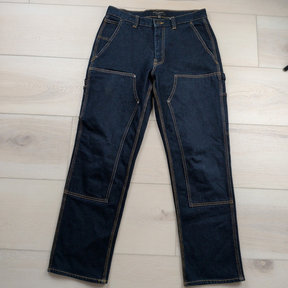 Banana Republic Double Knee Carpenter Utility Jeans 30x30 (Fits 30x29) Straight